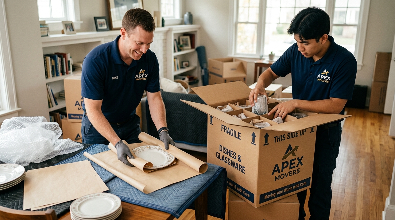 How to Pack Dishes and Fragile Items Without Breaking Them